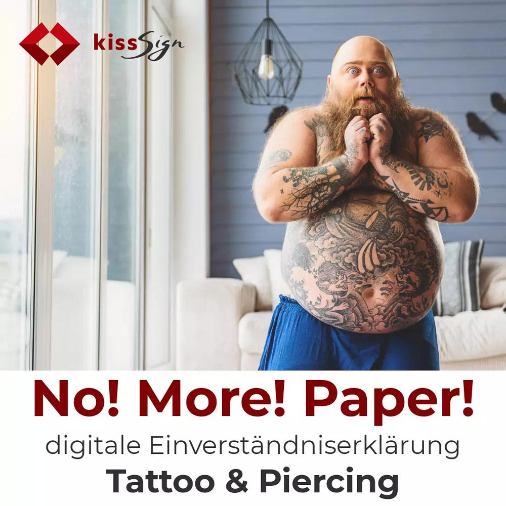 kisssign digitale Unterschrift - Testmonat