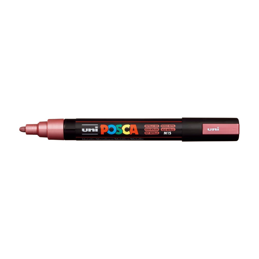 UNI Marker POSCA PC-5M Metallic red