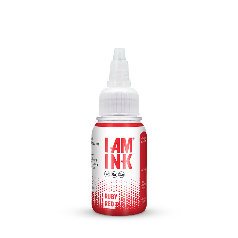 I AM INK-Ruby Red (Darker Red)