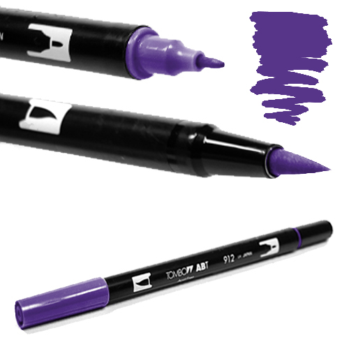Tombow ABT Dual Brush violet