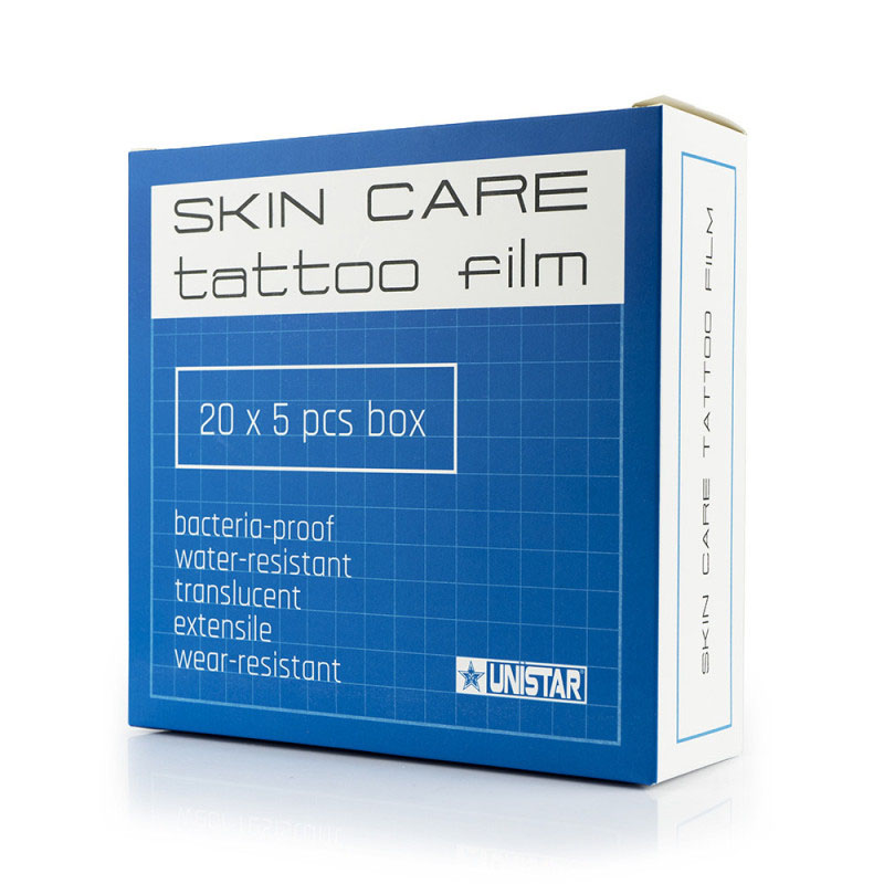 Unistar Skin Care-Tattoo Folienverband 5 St. -12,5x12,5cm