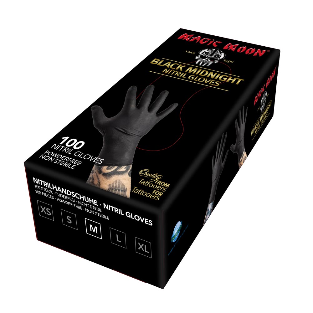 Black Midnight Nitril, puderfrei ,100 St Black Midnight Nitril, puderfrei ,100 St