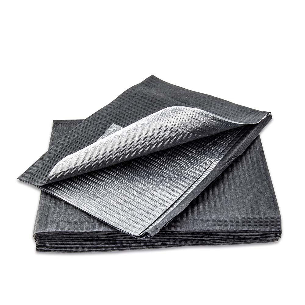 Abdecktücher - 100 Stck - schwarz