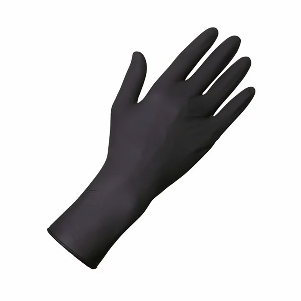 Latexhandschuhe Select Black 300,extra lang,100 St -Unigloves