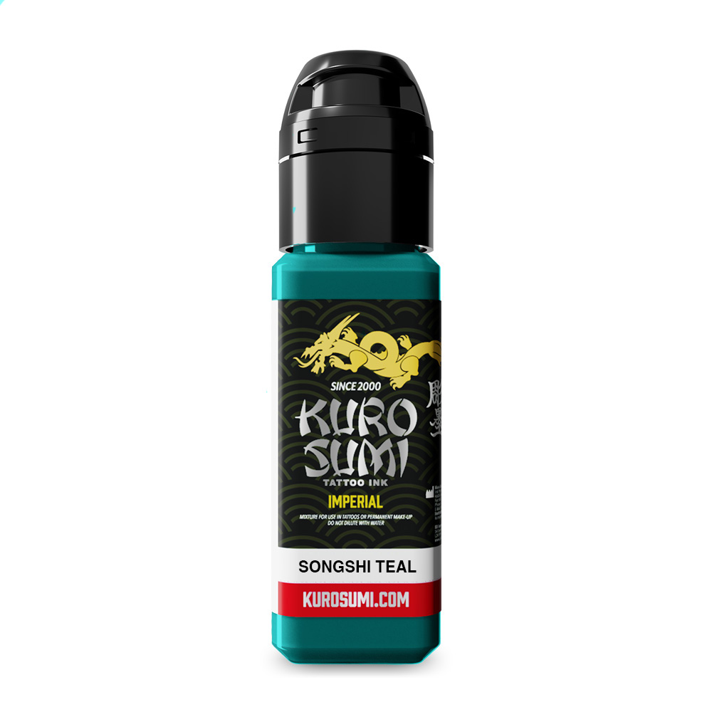 Imperial Songshi Teal 22ml - Kuro Sumi Imperial Tattoo Ink