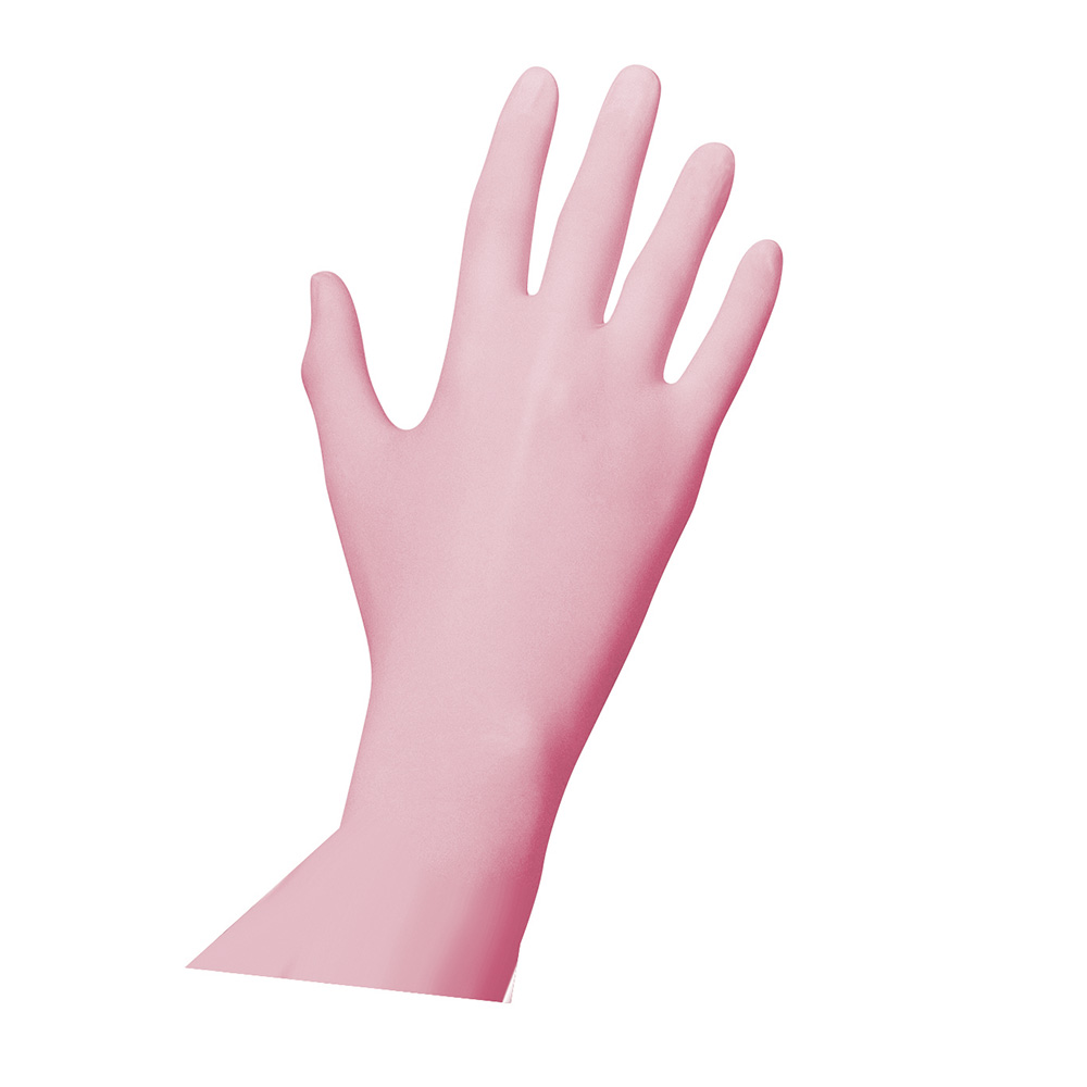 Unigloves Nitrilhandschuhe Pink Pearl, puderfrei, 100Stk.