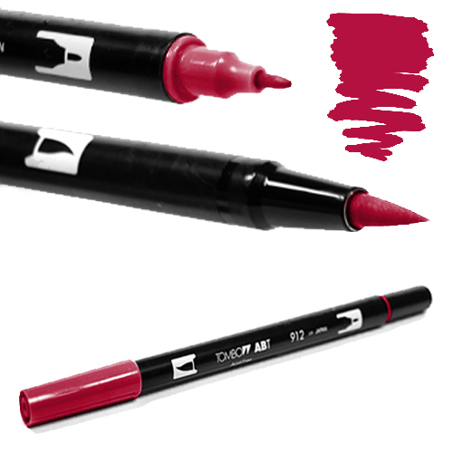 Tombow ABT Dual Brush cherry