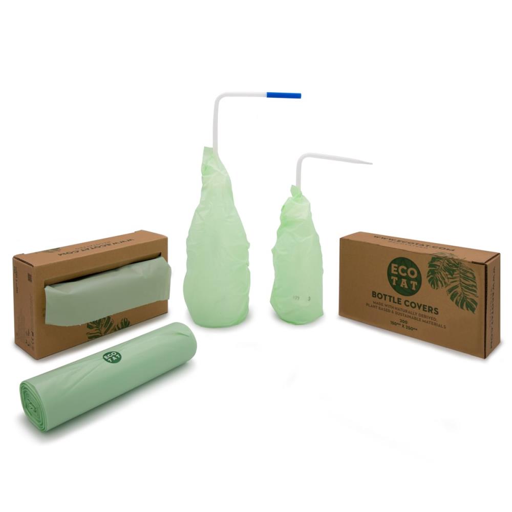 Ecotat Schutzhülle für Wasserflasche 200 St. 150mm x 250mm