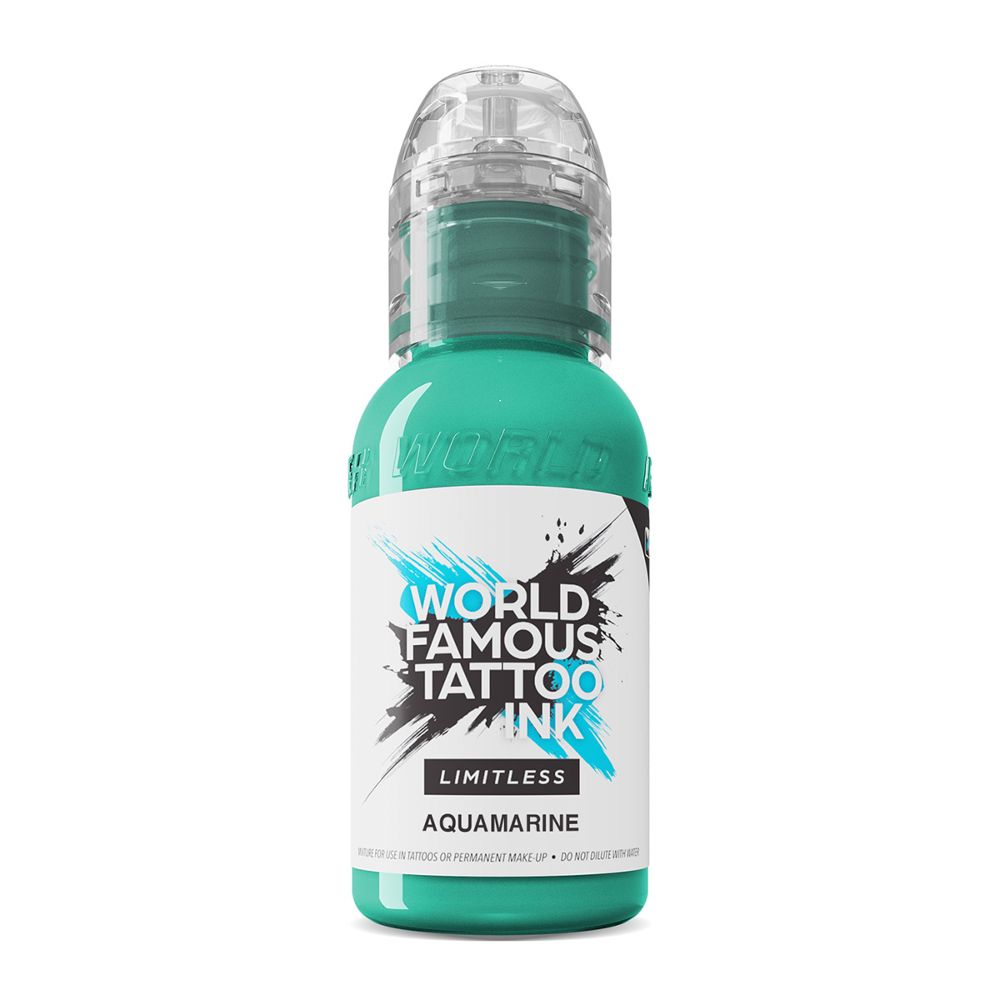 Aquamarine - 30ml - World Famous Limitless Tattoo Ink