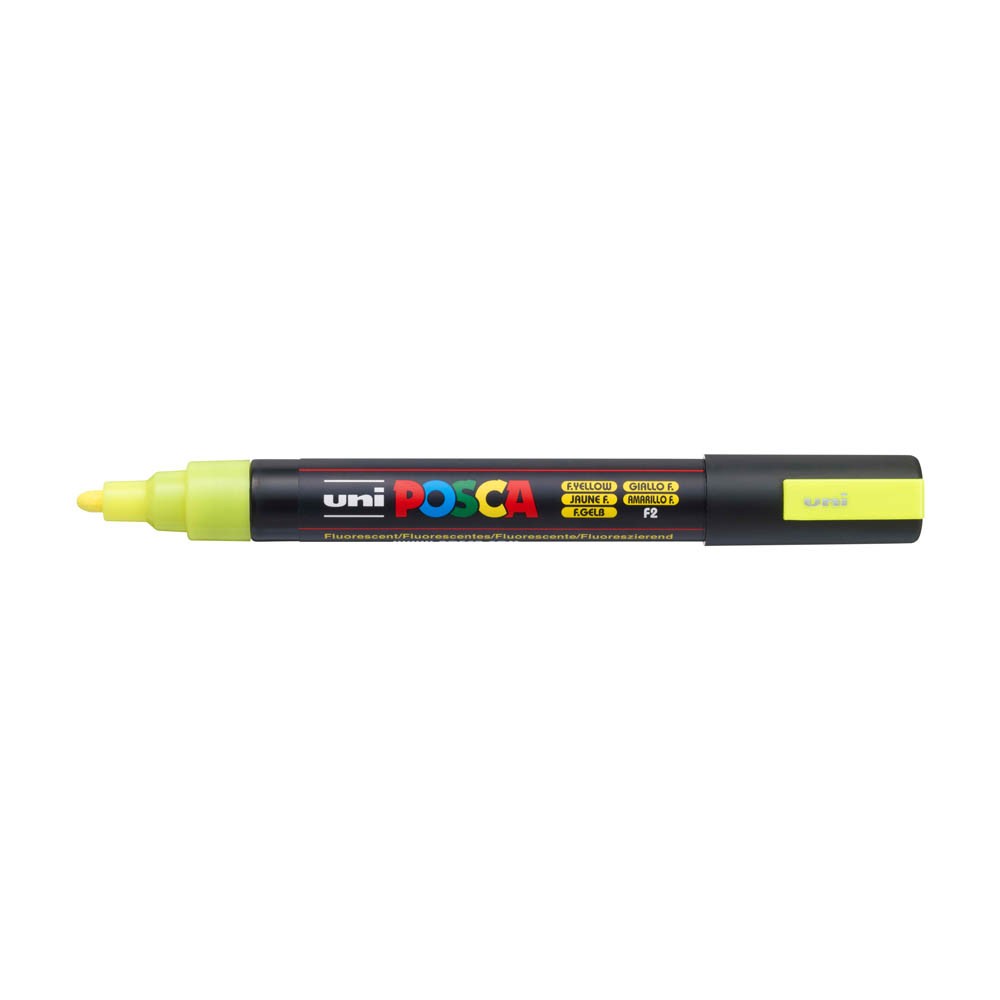 UNI Marker POSCA PC-5M F. Yellow