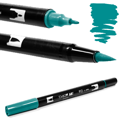 Tombow ABT Dual Brush sea blue