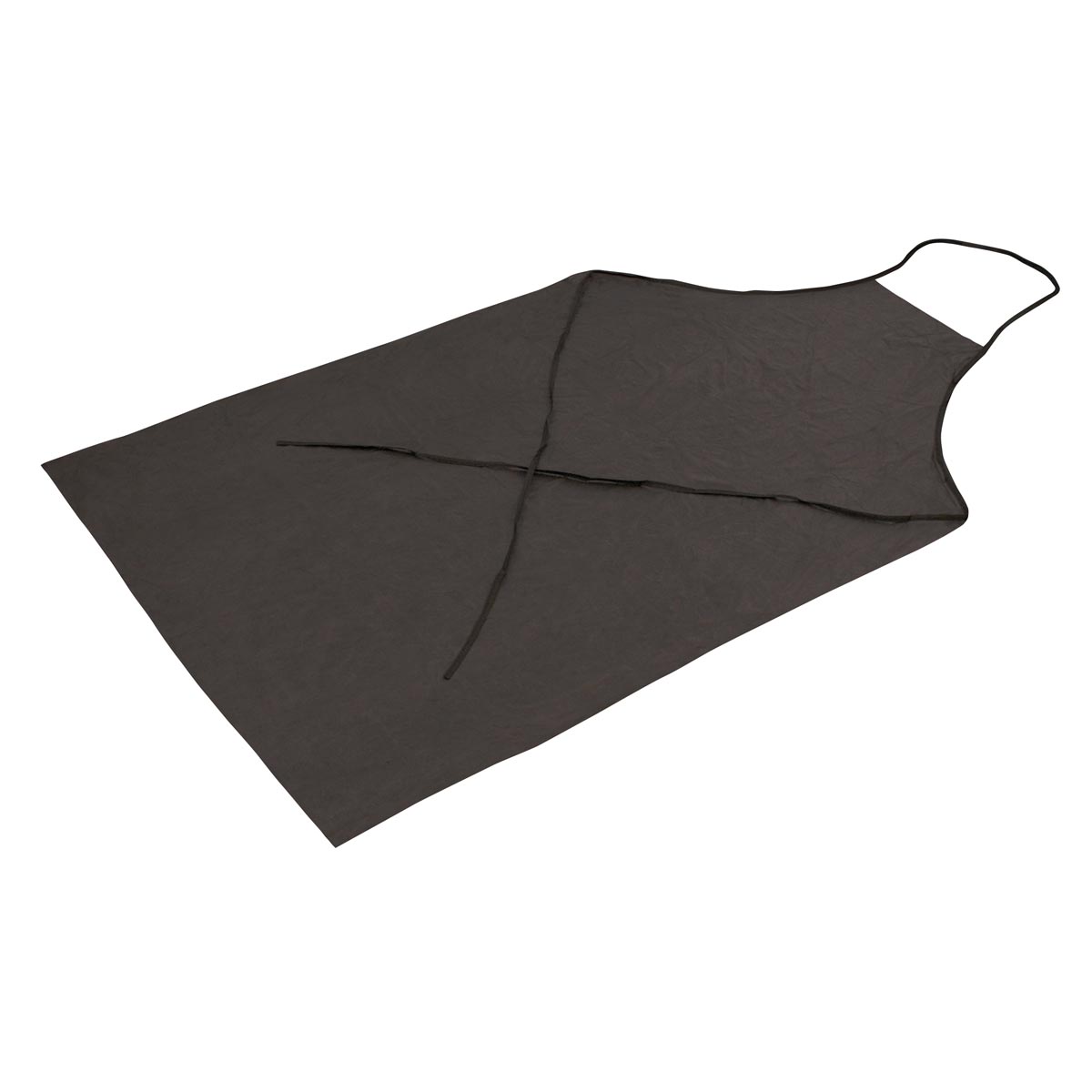 PE Schürzen schwarz mit Band,50 St