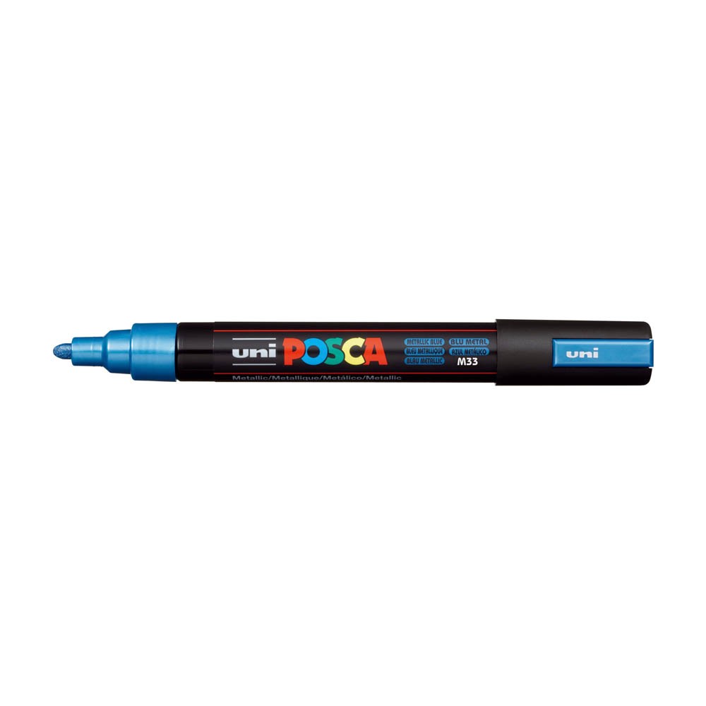 UNI Marker POSCA PC-5M Metallic blue