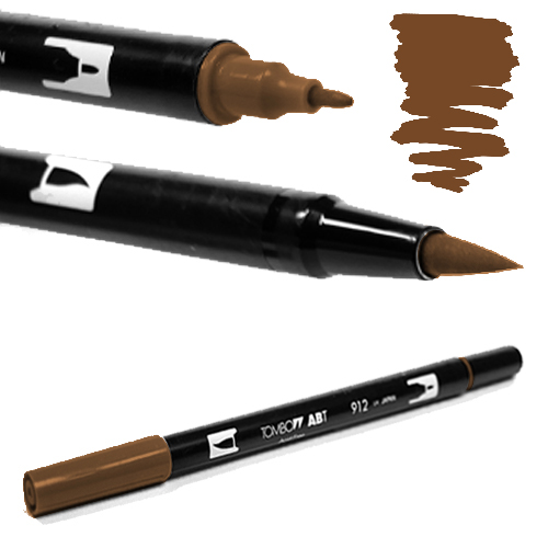 Tombow ABT Dual Brush chocolate