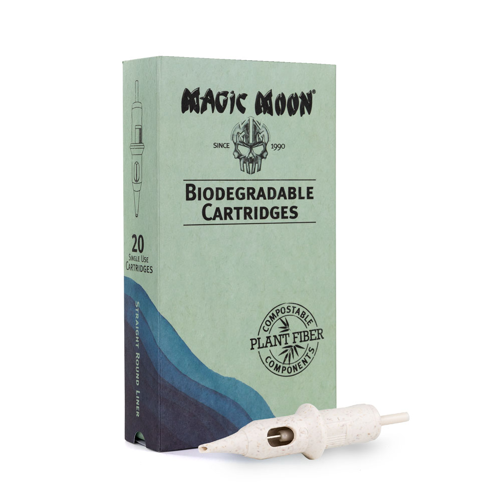 Biodegradable Cartridges 3507 Straight Round Liner Long Taper-20St