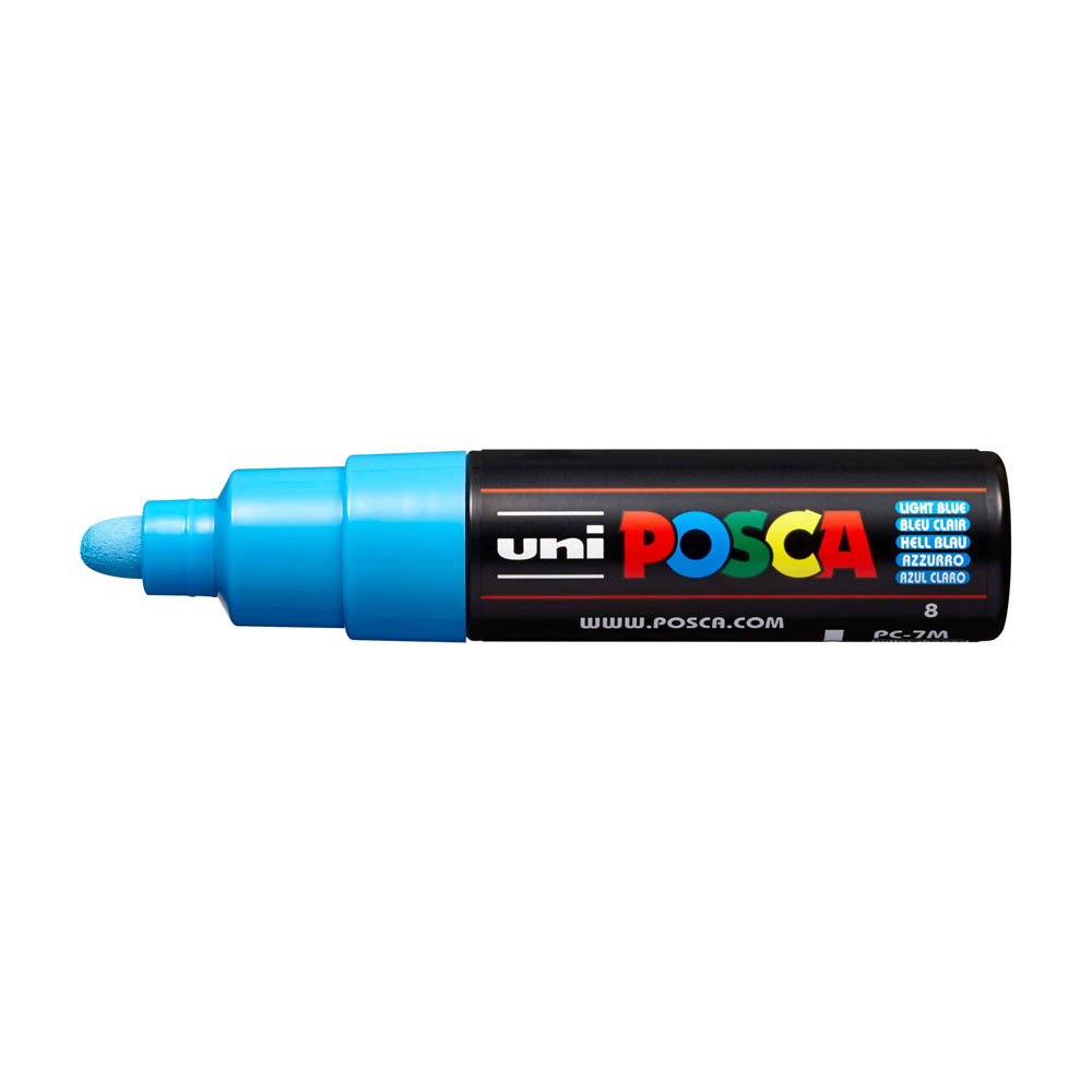 UNI Marker POSCA PC-7M Light blue