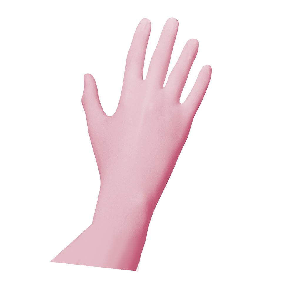 Nitrilhandschuhe Pink Pearl, puderfrei, 10x 100 St Unig.