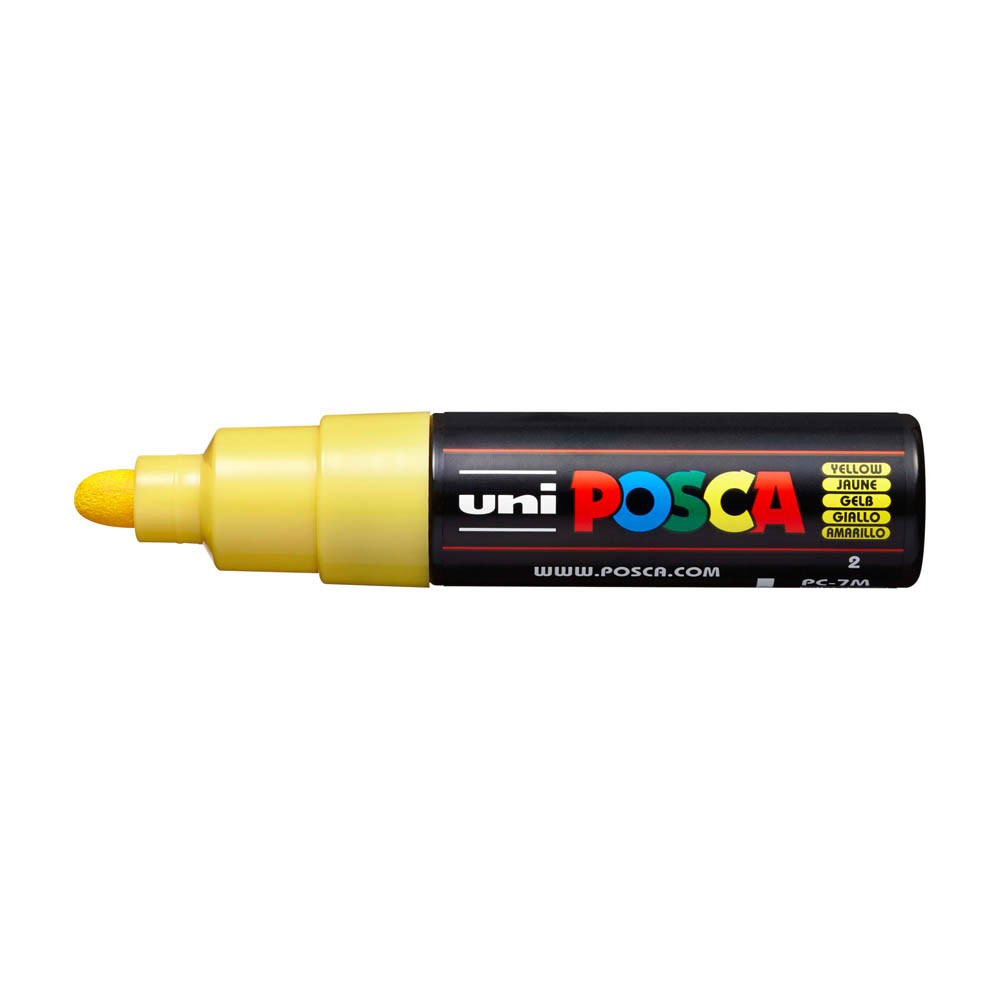 UNI Marker POSCA PC-7M Yellow