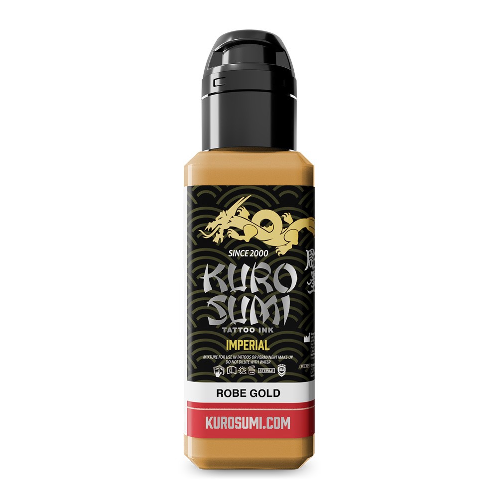 Robe Gold v2 - Kuro Sumi Imperial Tattoo Ink