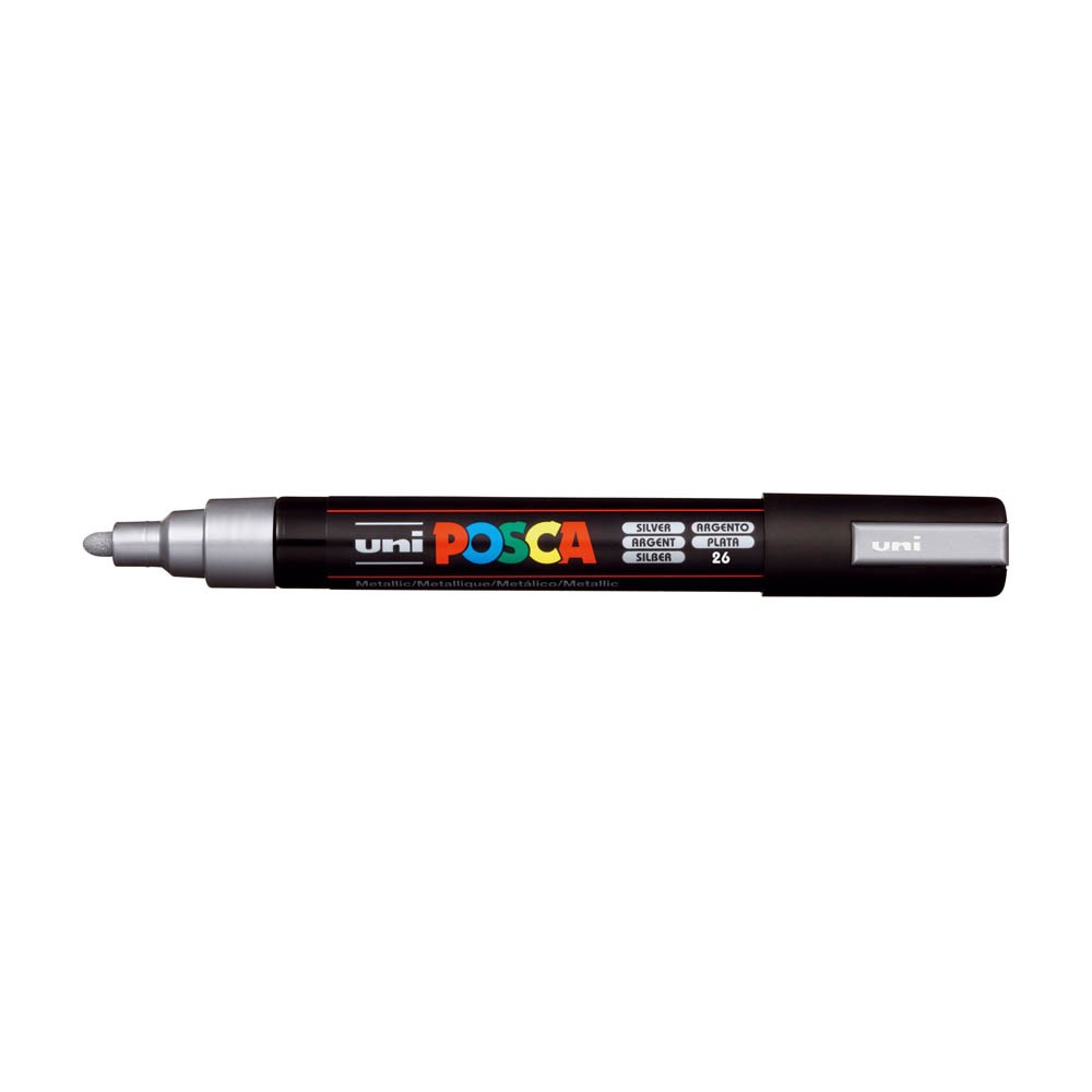 UNI Marker POSCA PC-5M silver