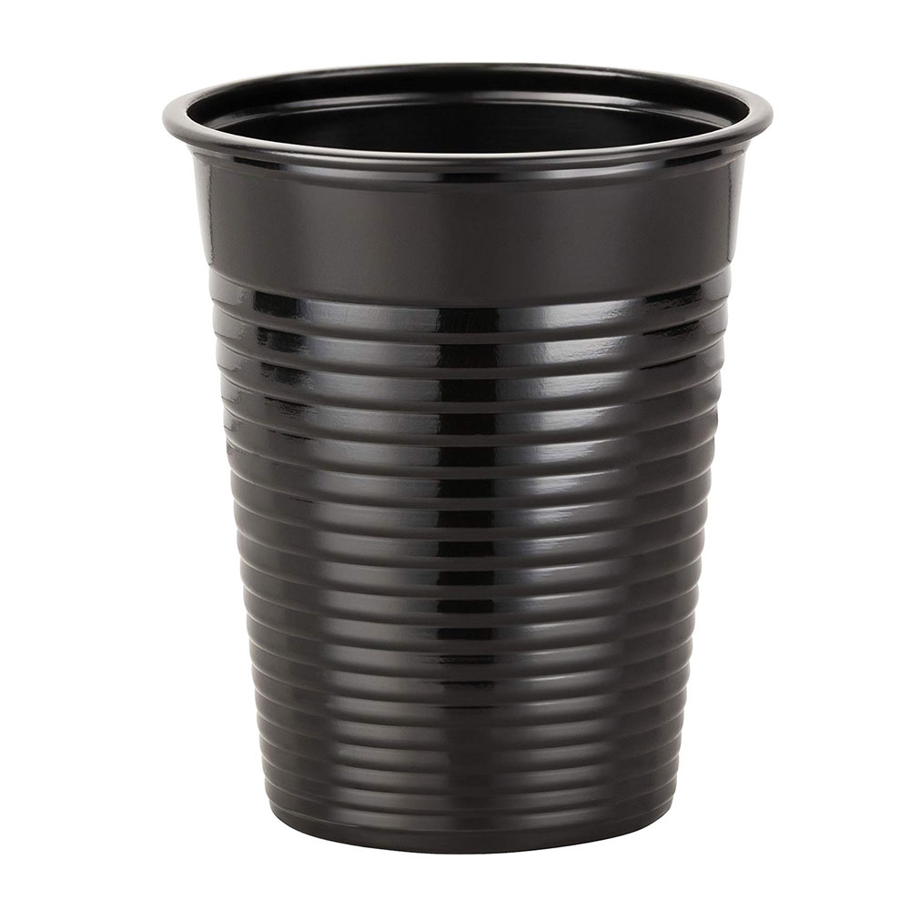 Becher schwarz 180ml - 100 Stck Becher schwarz 180ml - 100 Stck
