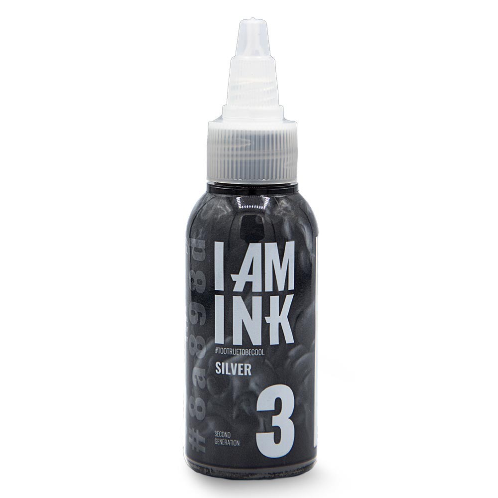 I AM INK-Second Generation 3 Silver-50ml