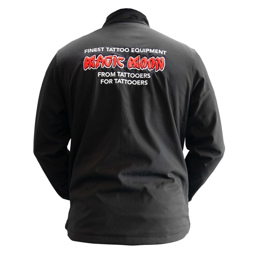 Magic Moon Jacke Tattooing schwarz mit 3D Stick L