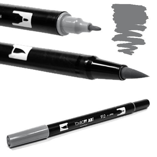 Tombow ABT Dual Brush cool gray 10