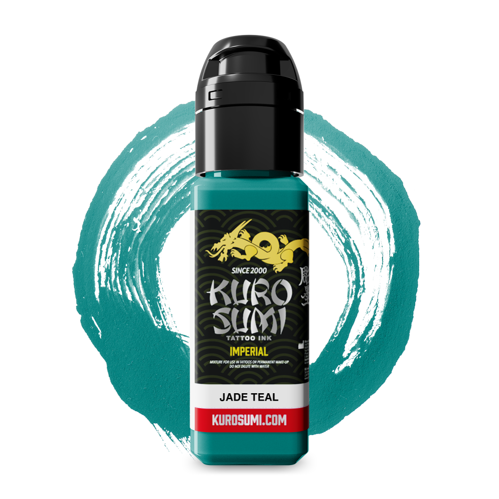 Jade Teal v2 22ml - Kuro Sumi Imperial Tattoo Ink