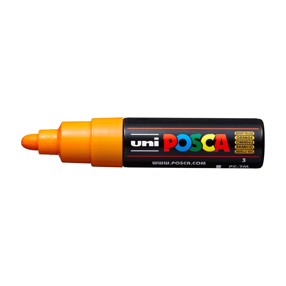 UNI Marker POSCA PC-7M Bright yellow