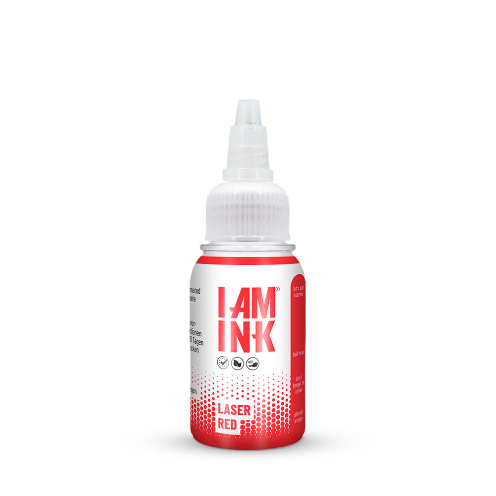 I AM INK-Laser Red (Light Red)
