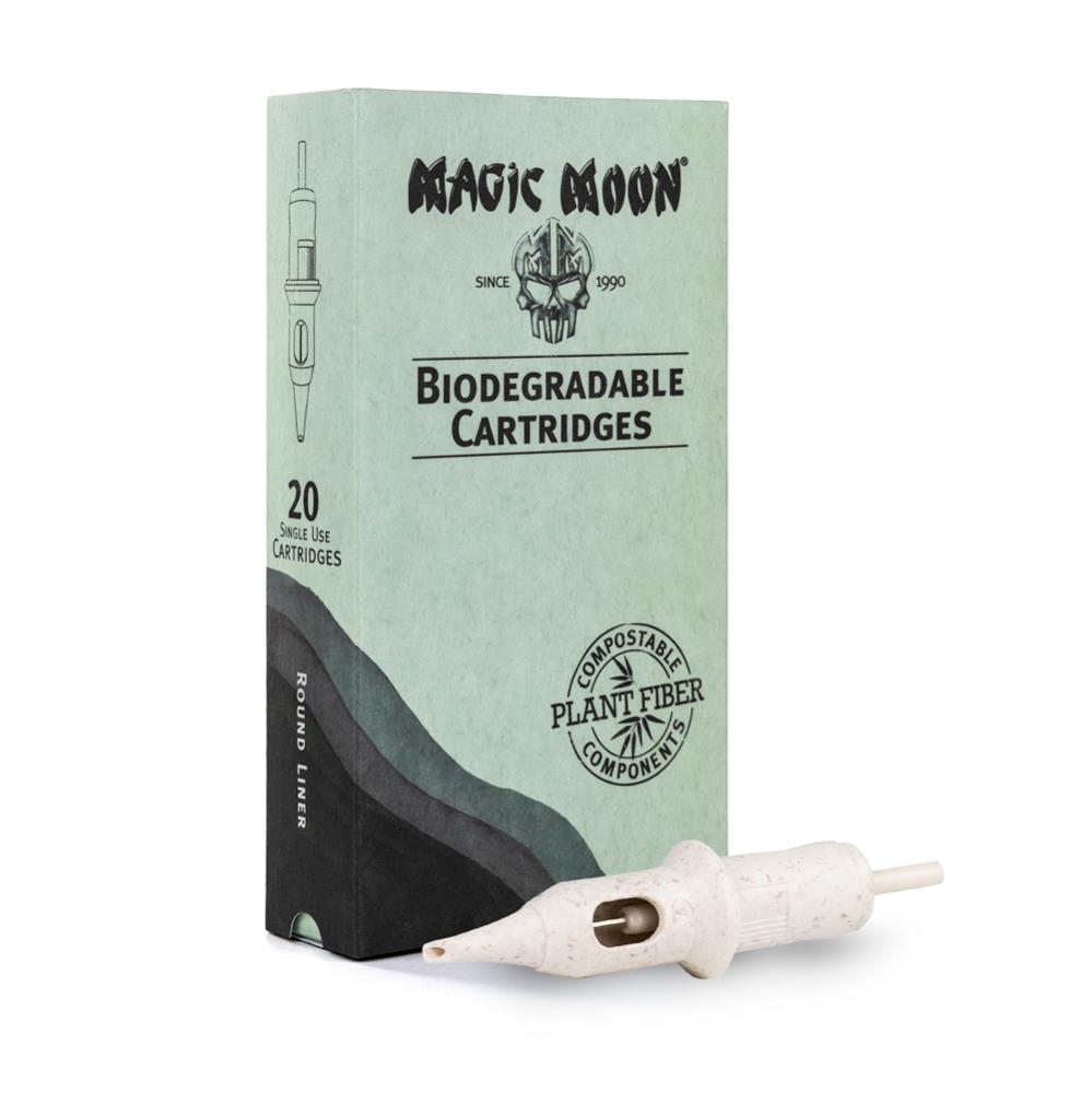 Biodegradable Cartridges 2505 Round Liner Long Taper - 20St