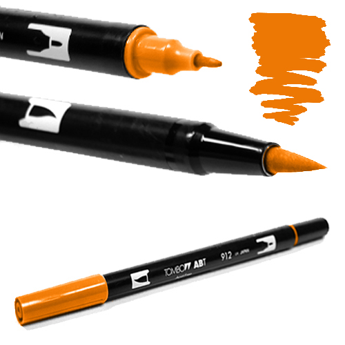 Tombow ABT Dual Brush scarlet