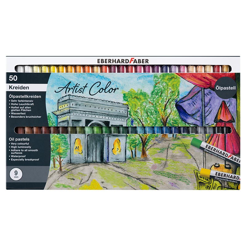 Eberhard Faber Artist Color Ölpastellkreide 50 teilig im Kartonetui