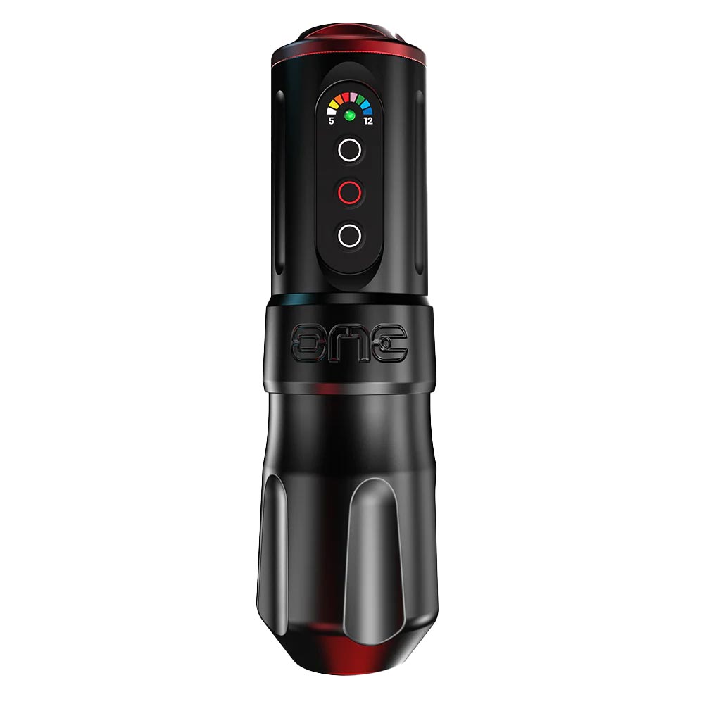 FK Irons One Tattoo Machine mit  drop-in Battery -  Farbe Charcoal