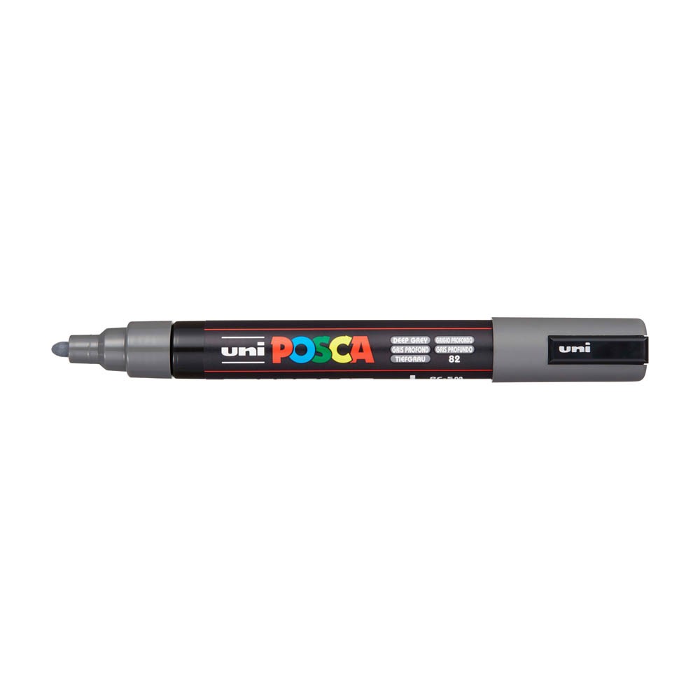 UNI Marker POSCA PC-5M Deep grey